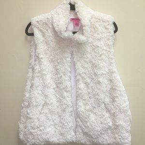 Betsey Johnson XL - faux fur vest